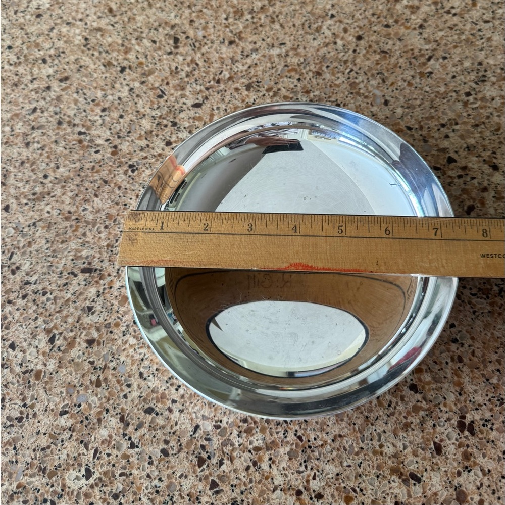 Vintage Reed & Barton Silver Plated # 194 Round Solid 1945 Rare 7.5”